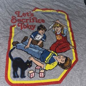 let’s sacrafice toby- steven rhodes t shirt